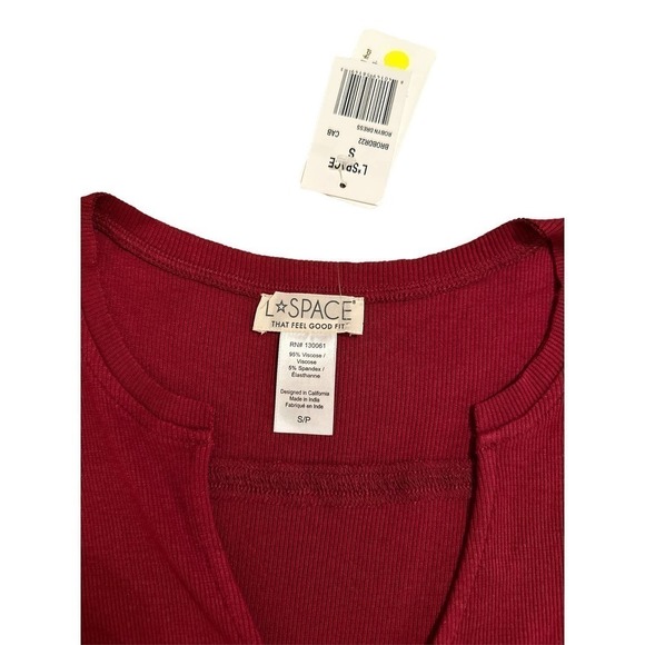 L*Space Robyn Dress in Cabernet - Picture 7 of 7